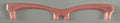 Harper Brow Topper, pale pink, RESINED