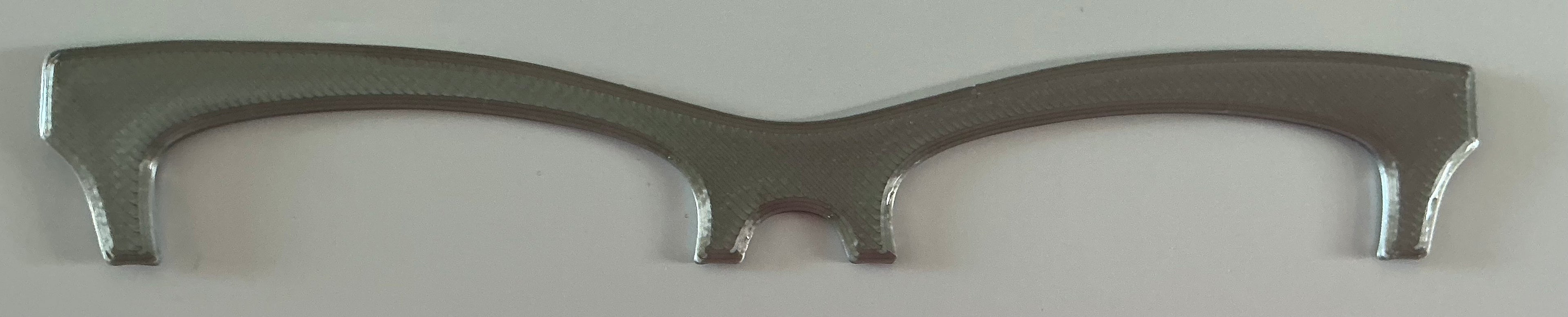 Harper Brow Topper, gray, RESINED