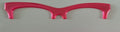 Harper Brow Topper, hot pink, RESINED