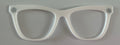 Harper Topper, white blank, perfect for underneath translucent toppers