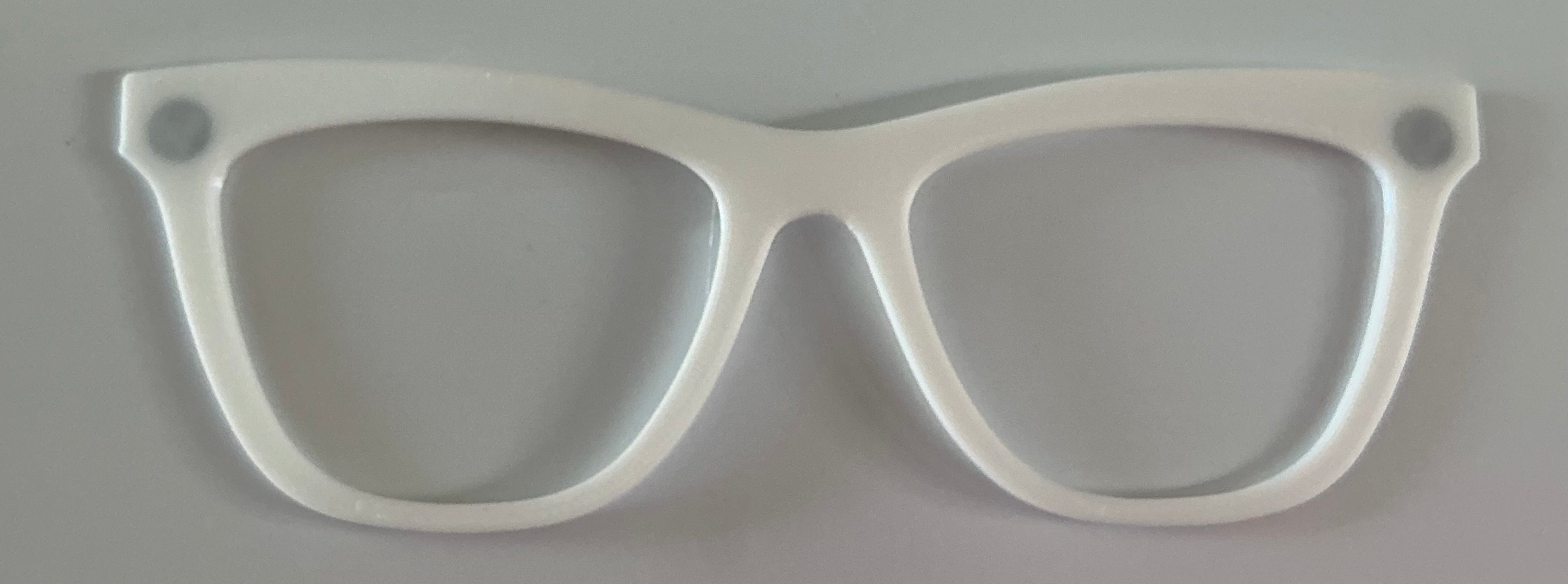 Harper Topper, white blank, perfect for underneath translucent toppers