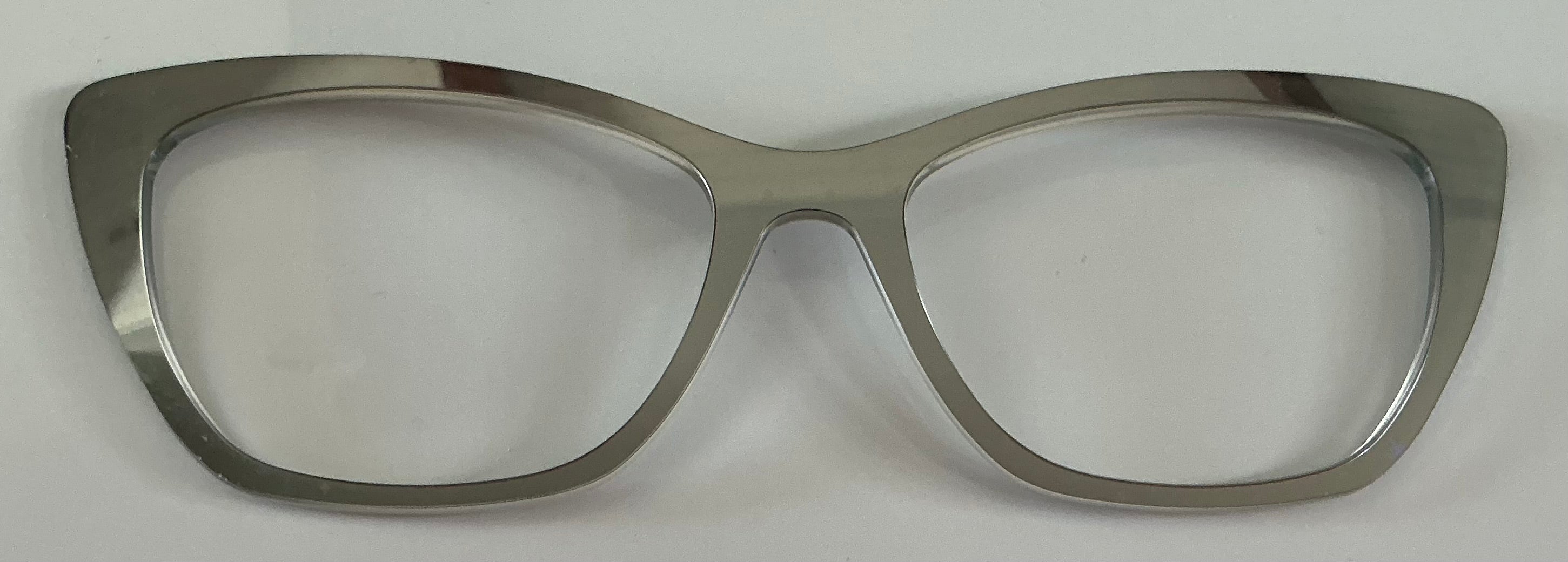 PAIR Premium Wanda Topper; brushed nickel