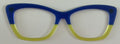 Wanda Topper; blue/yellow split