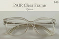 PAIR Quinn Clear Frames