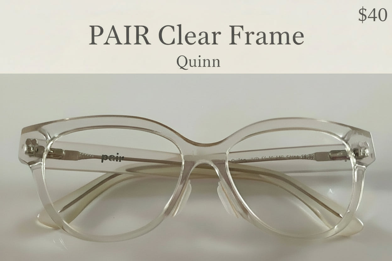 PAIR Quinn Clear Frames