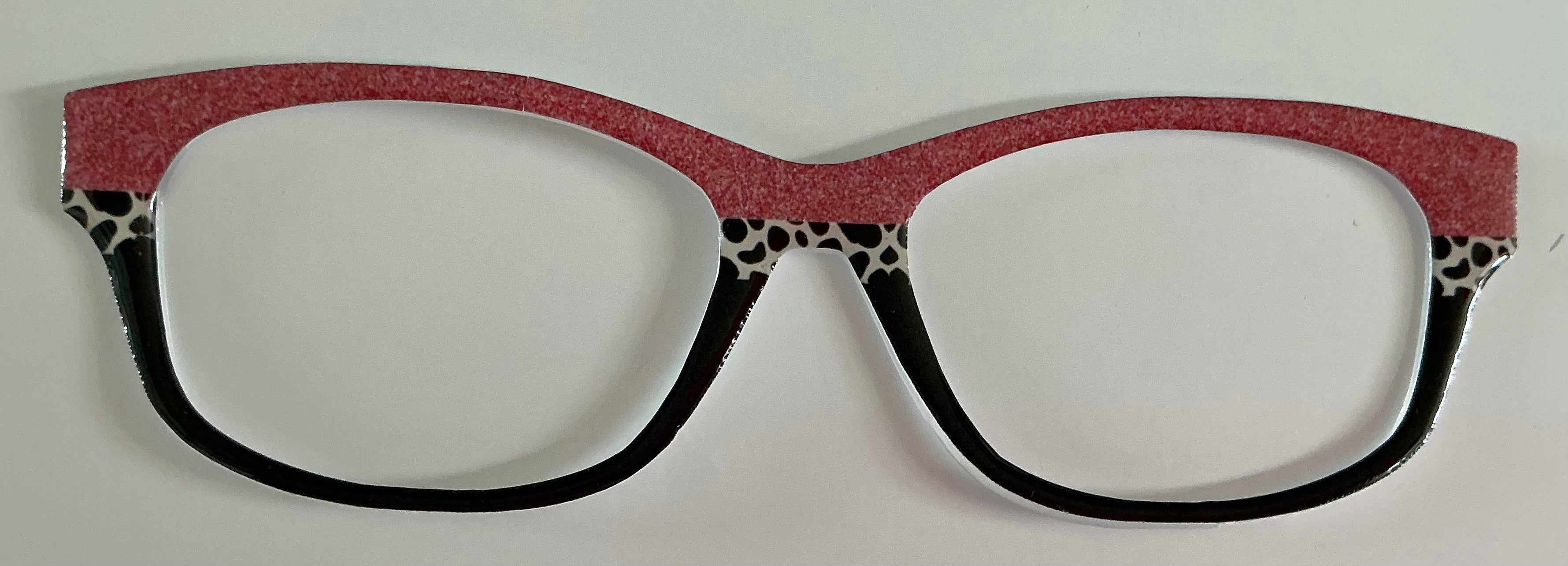 Addison Topper; pink/cheetah print/black stripe