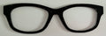 Addison Topper; black with slight glitter