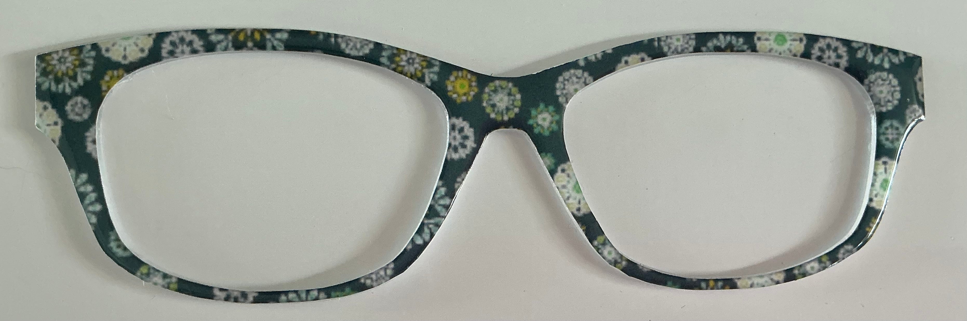 Addison Topper; teal snowflakes