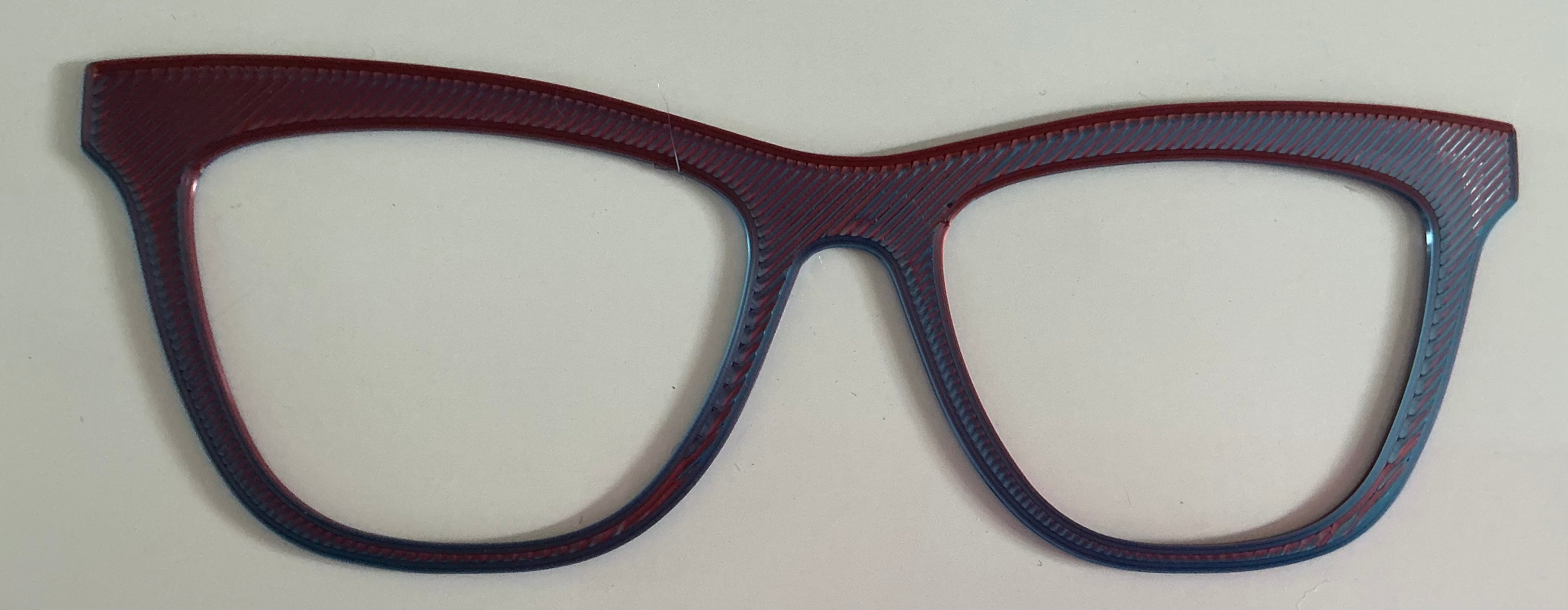 Harper Topper; blue/purple blank