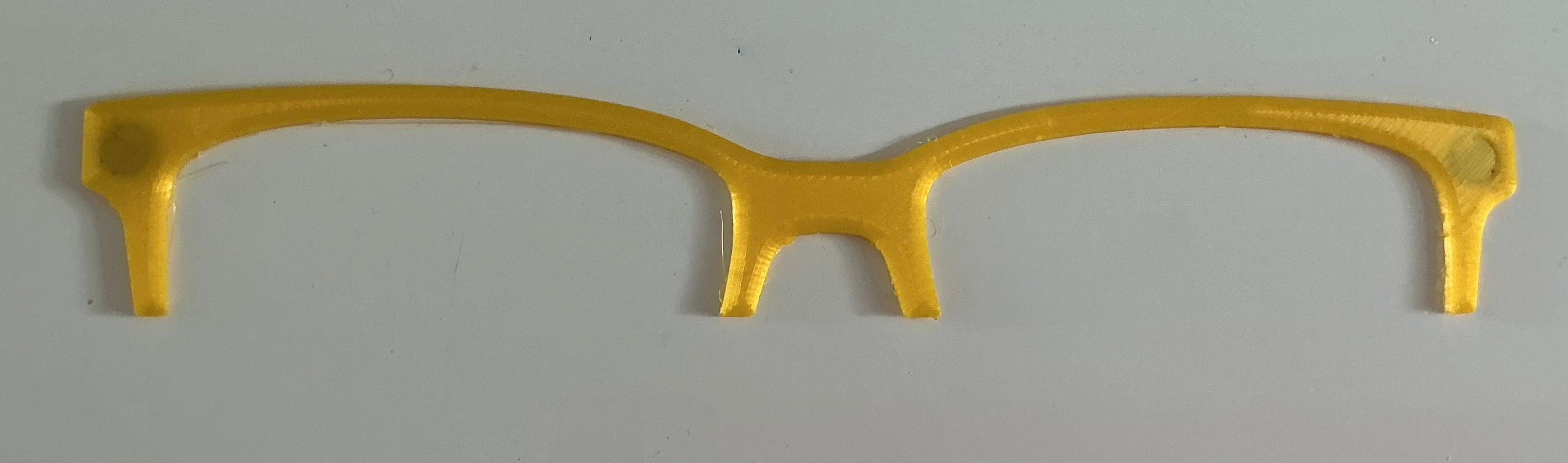 Kirby Brow Topper; yellow blank