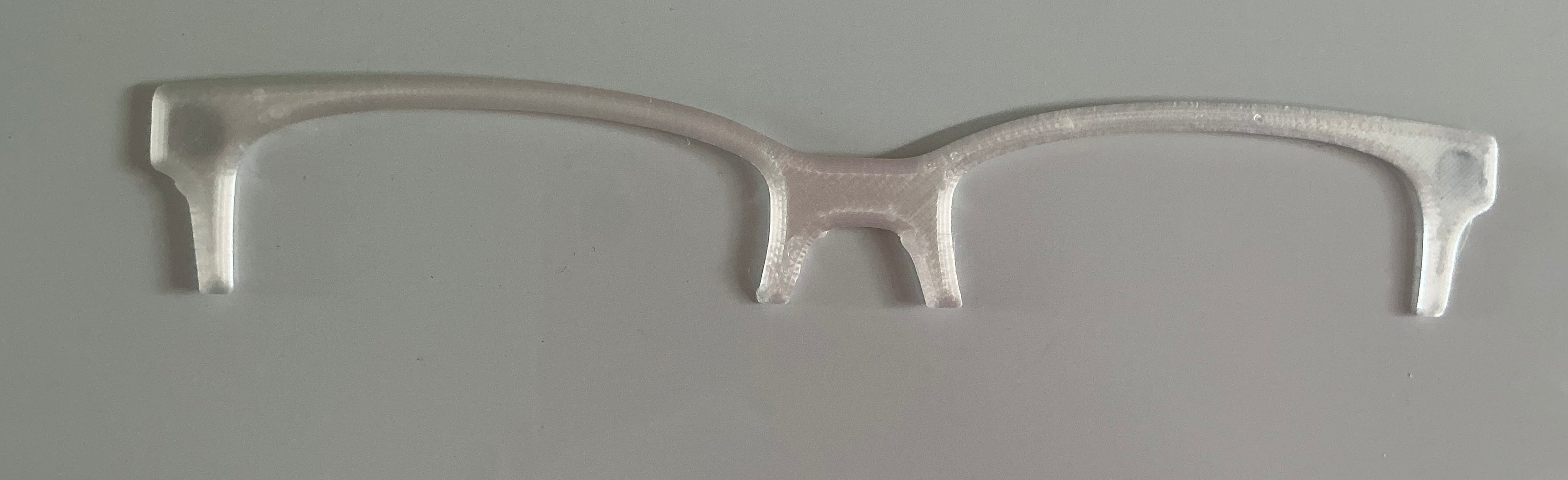 Kirby Brow Topper; white blank