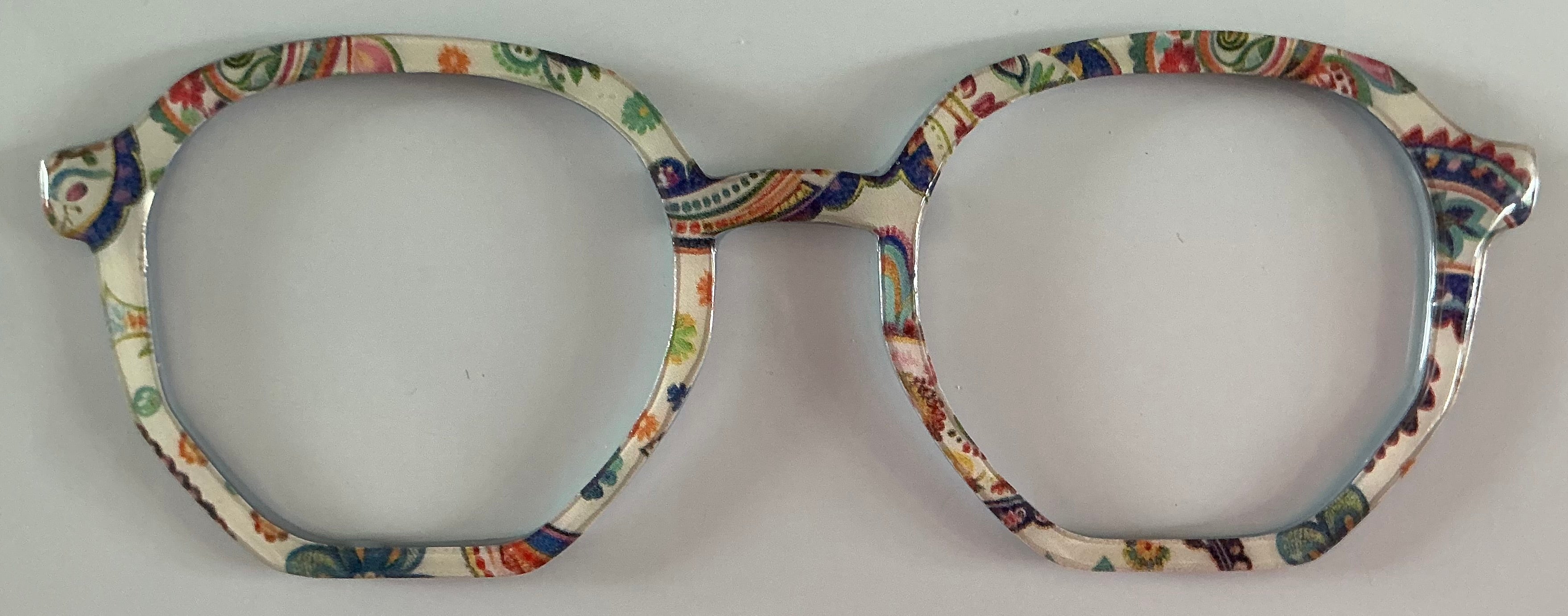 Rowan Topper; multicolored paisley