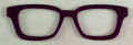 Finley Topper; dark purple stacker