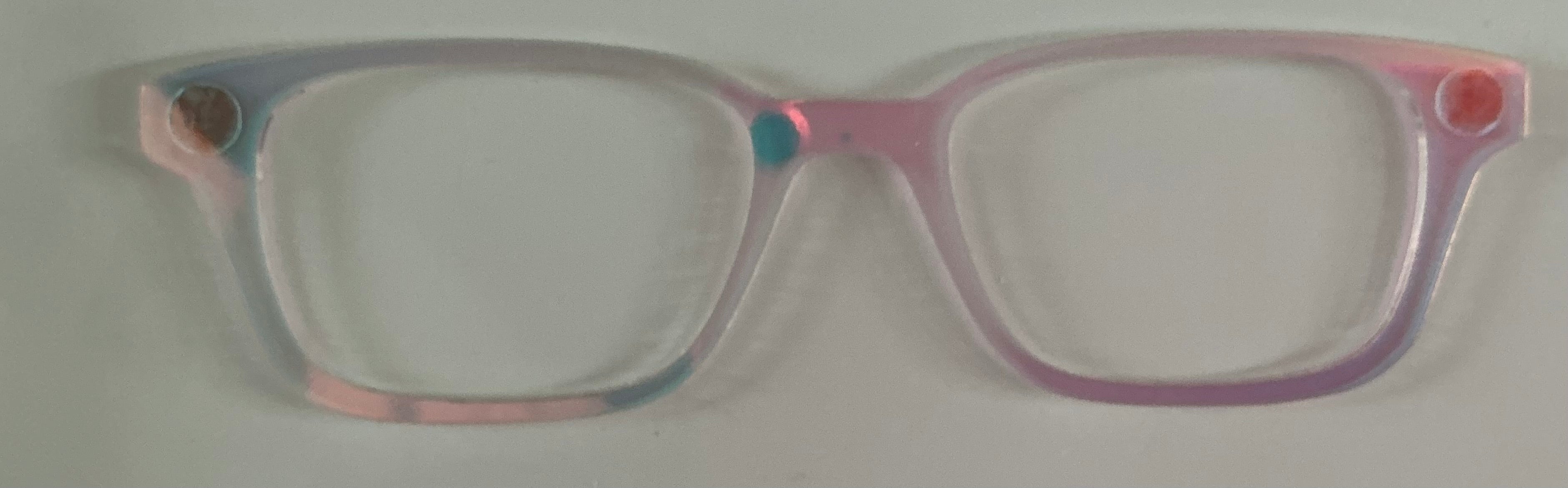 Finley Topper; pink iridescent