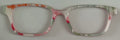 Finley Topper; Resined Swirls of green and rose