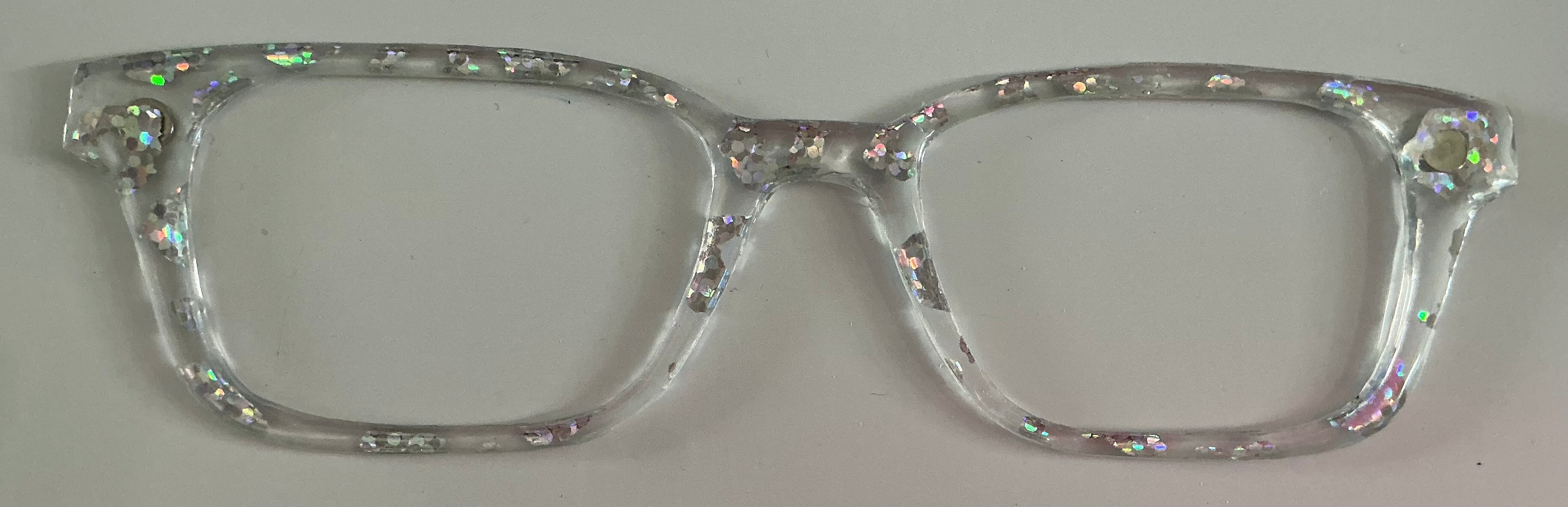 Finley Topper; Silver Cheetah Transluscent