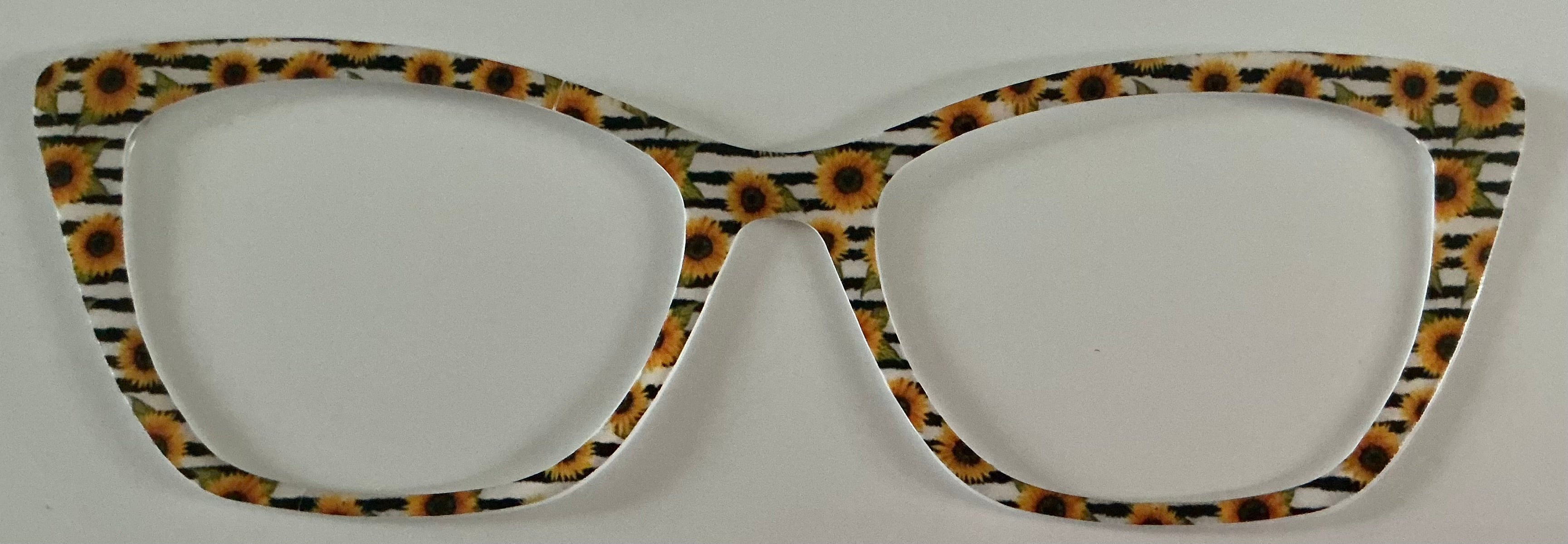 Wanda Topper; sunflower stripes