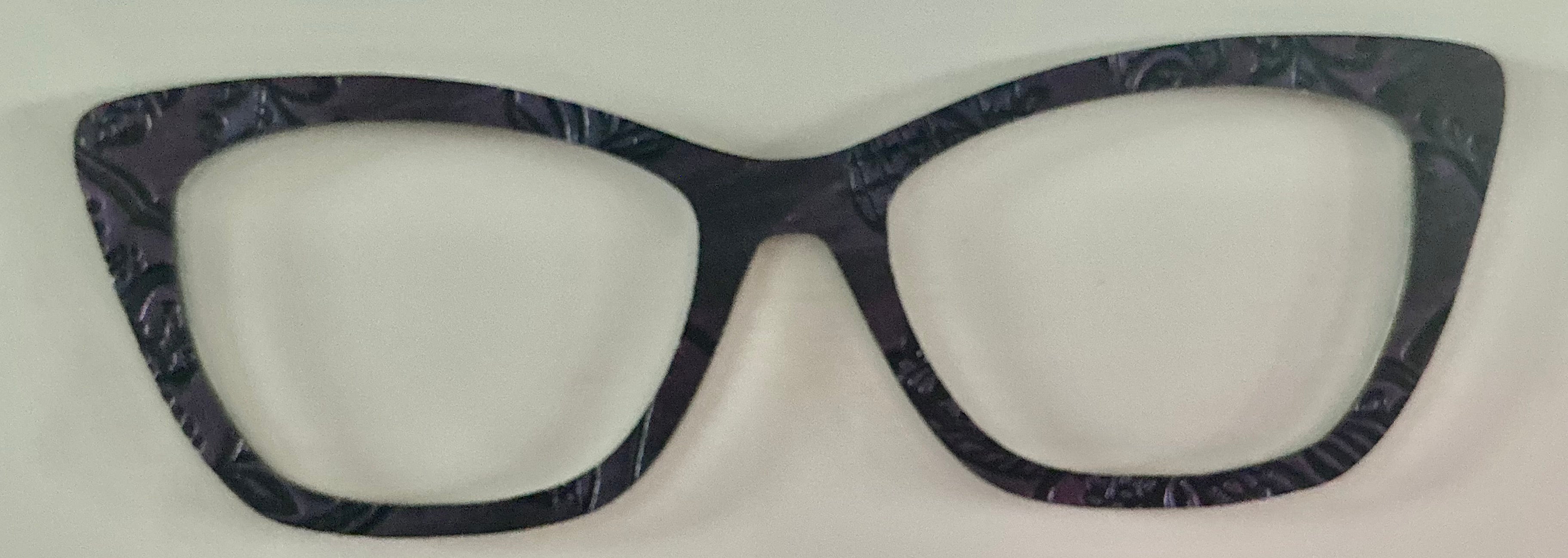 Wanda Topper; purple textured