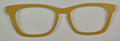 Casper Topper; metal; marigold yellow