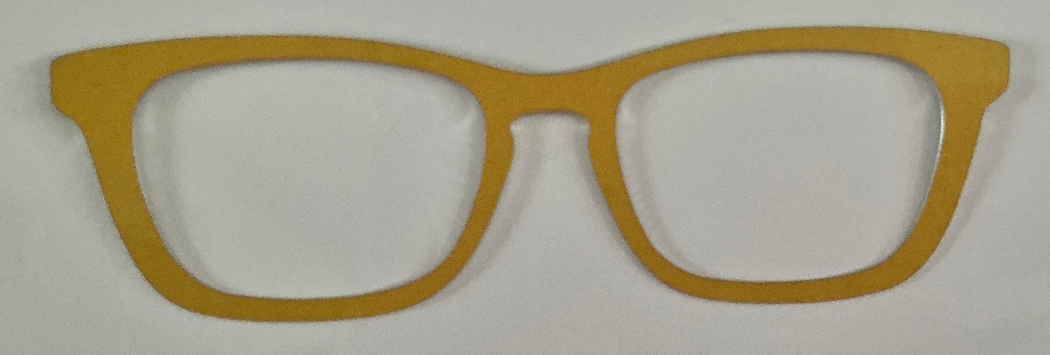 Casper Topper; metal; marigold yellow