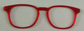 Otis Topper; red blank with glitter