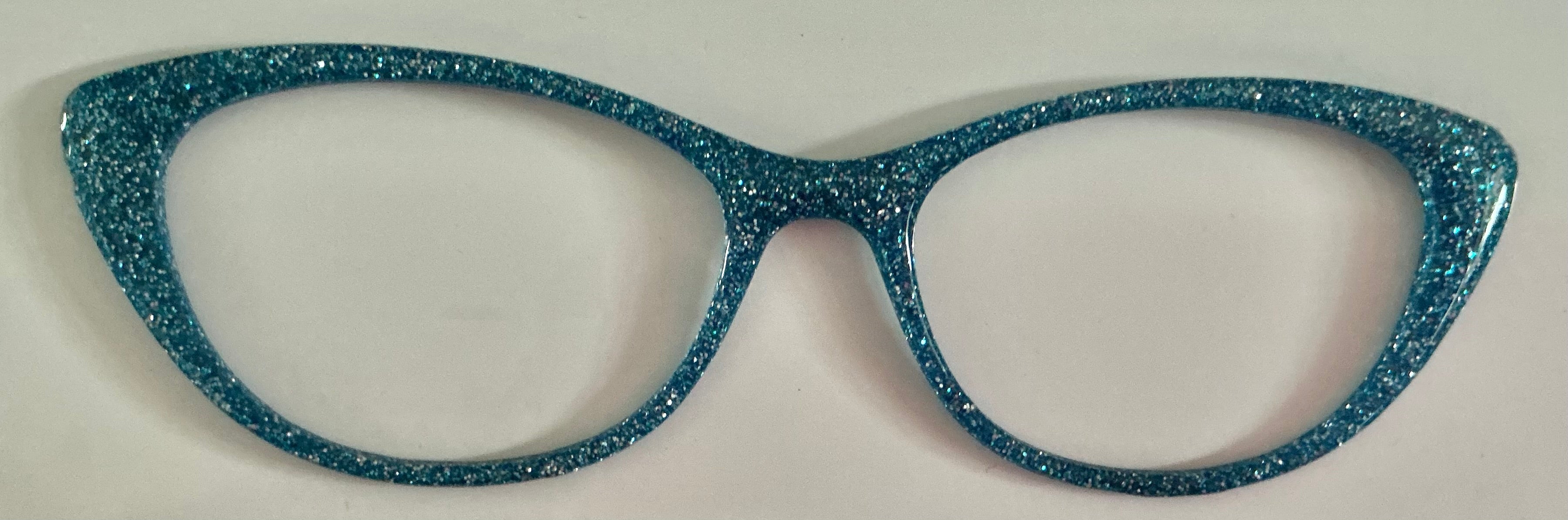 Ella Topper; blue glitter