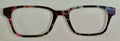 Finley Topper;  metal; primary colors tort