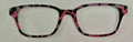 Finley Topper; metal; pink and purple tort