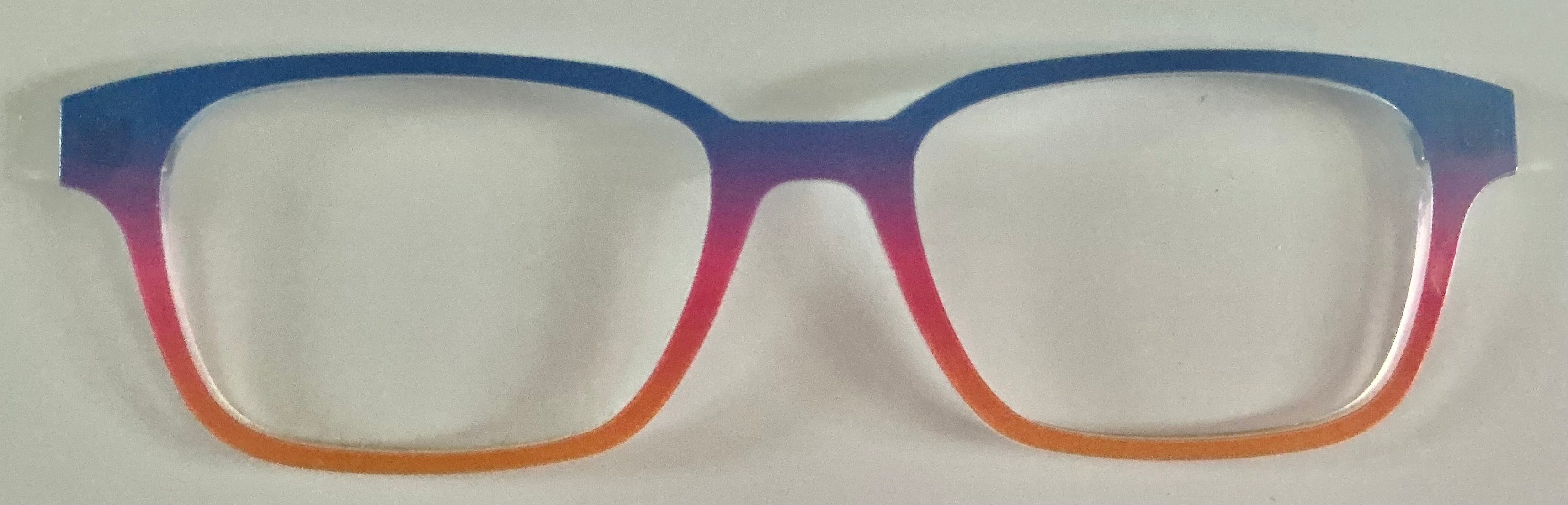 PAIR Finley Topper;blue,pink,orange gradient