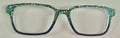 PAIR Finley Topper; light blue flowers/blue split