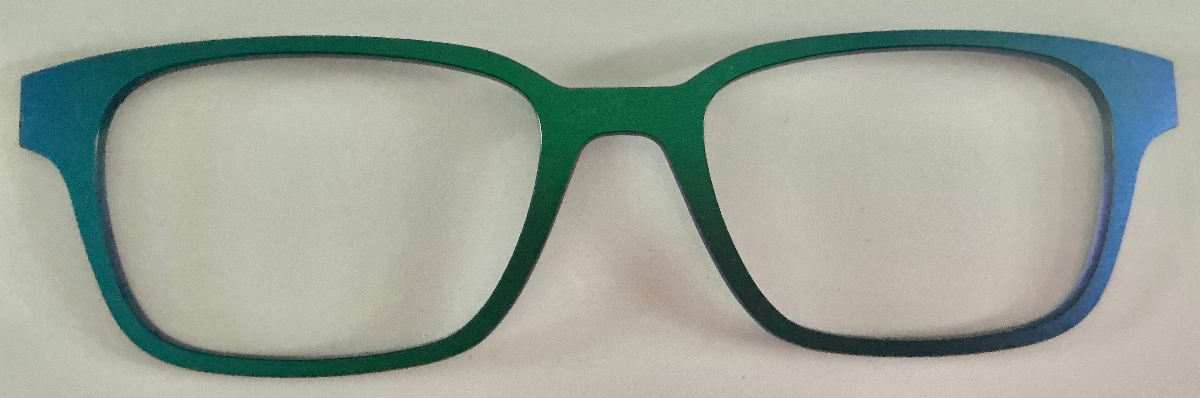 PAIR Premium Finley Topper; Peacock Ombre