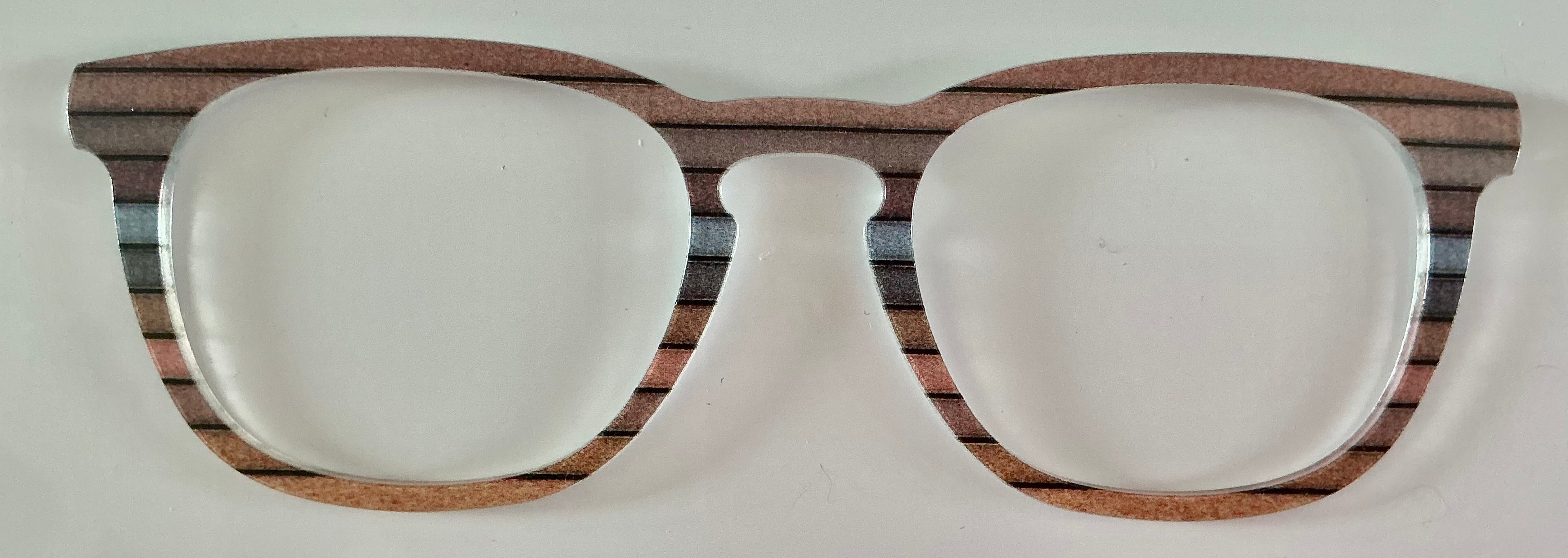 PAIR Twain Topper; multi toned stripe