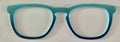 PAIR Twain Topper; ocean blue gradient