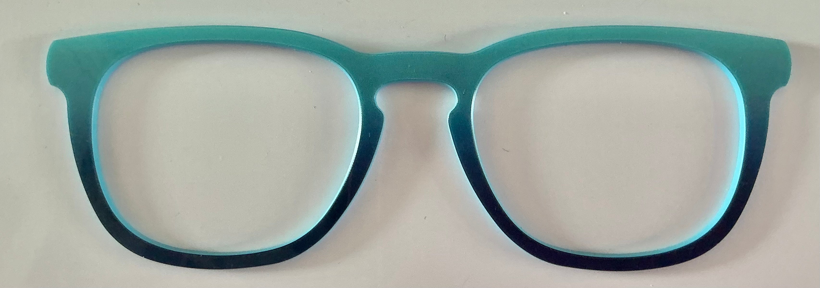 PAIR Twain Topper; ocean blue gradient