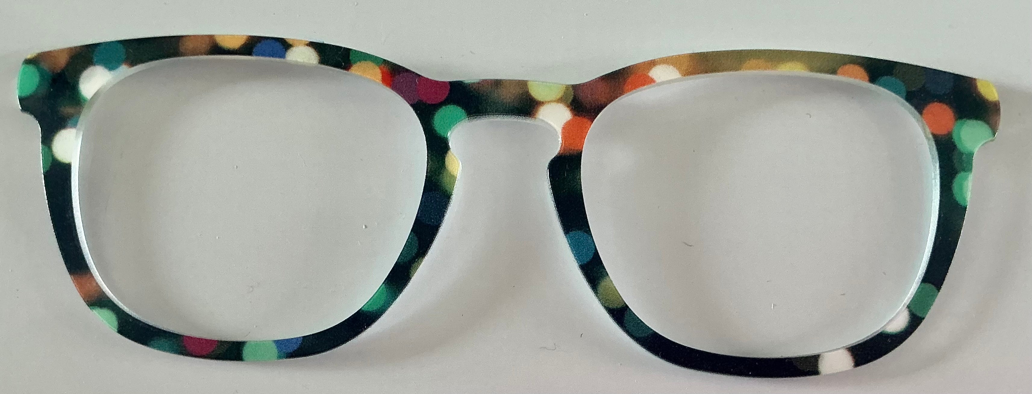 PAIR Twain Topper; bokeh dots