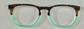PAIR Twain Topper; tort/aqua split