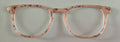 Twain Topper; branches on pink