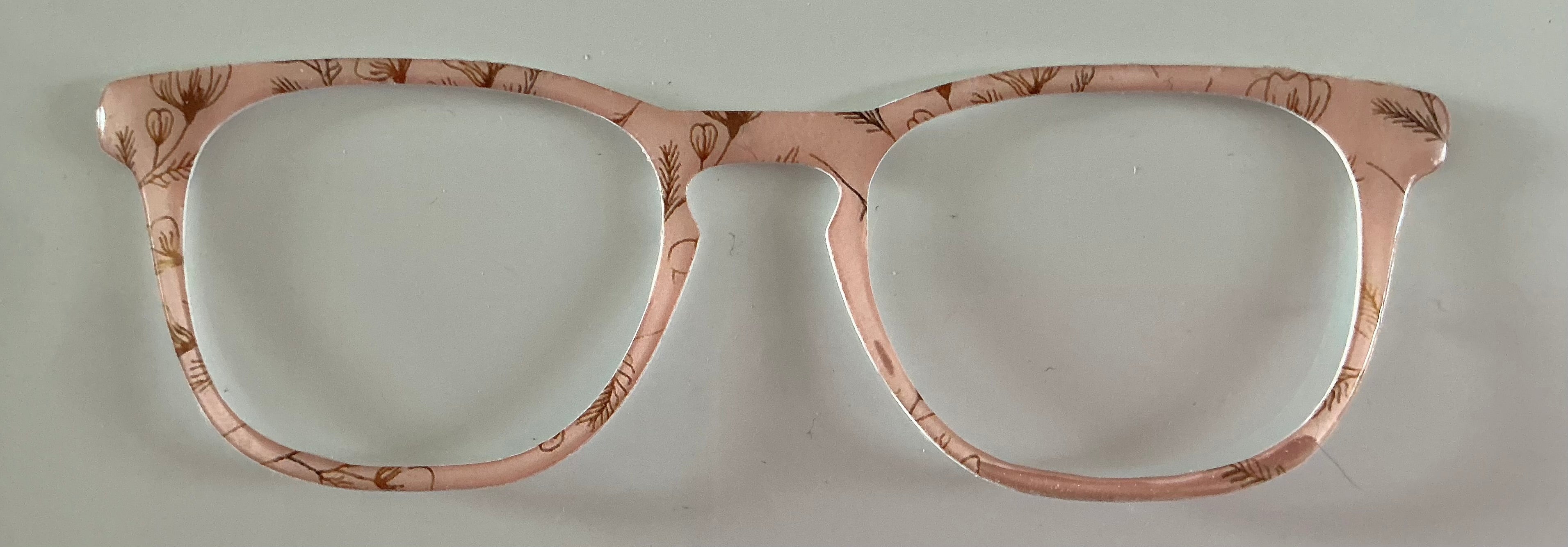 Twain Topper; branches on pink