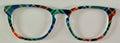 PAIR Twain Topper; blue and green plaid