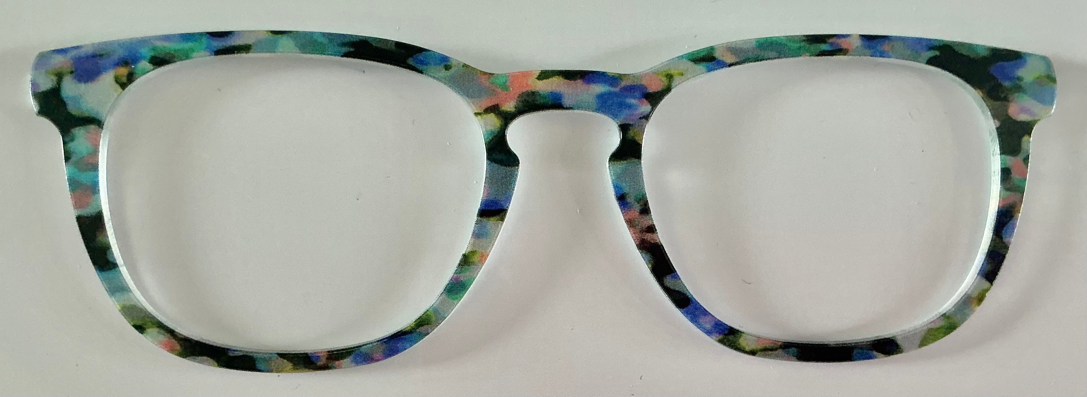 PAIR Twain Topper; multi tone tort
