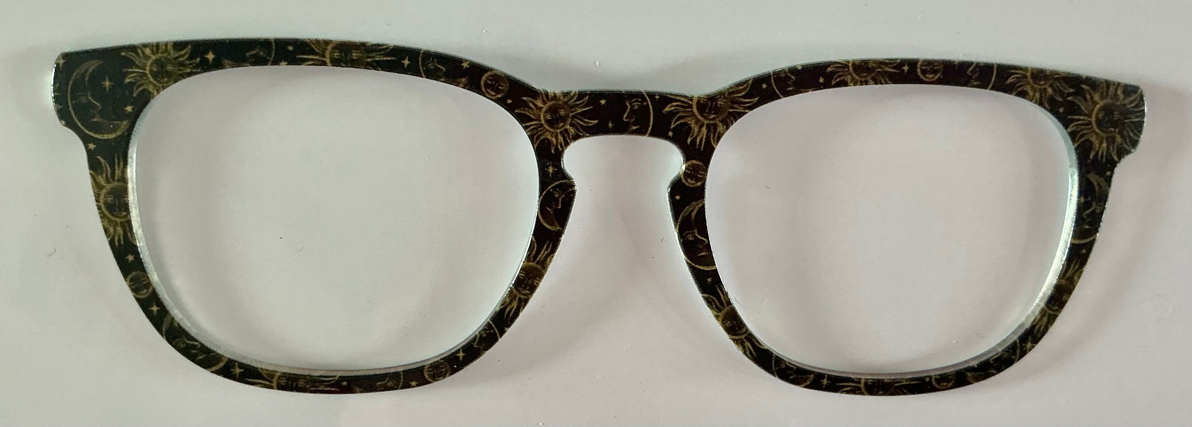 PAIR Twain Topper; sun, moon, and stars