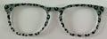 PAIR Twain Topper; gray leopard gradient