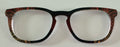 PAIR Twain Topper; orange, red, and black vertical split design