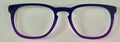 PAIR Twain Topper; dark purple/light purple split