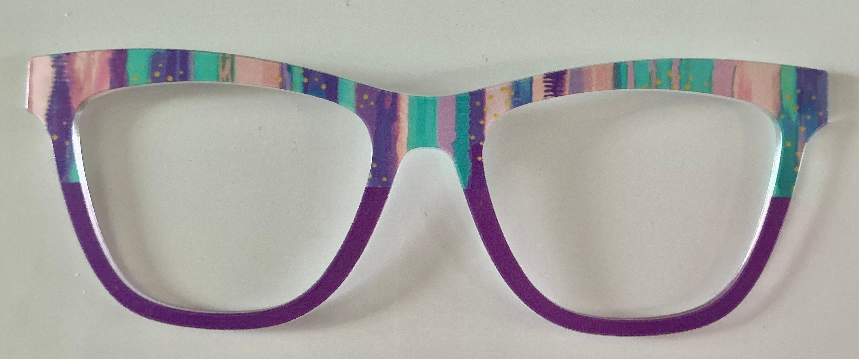 PAIR Brand Harper, pastel stripes/purple split