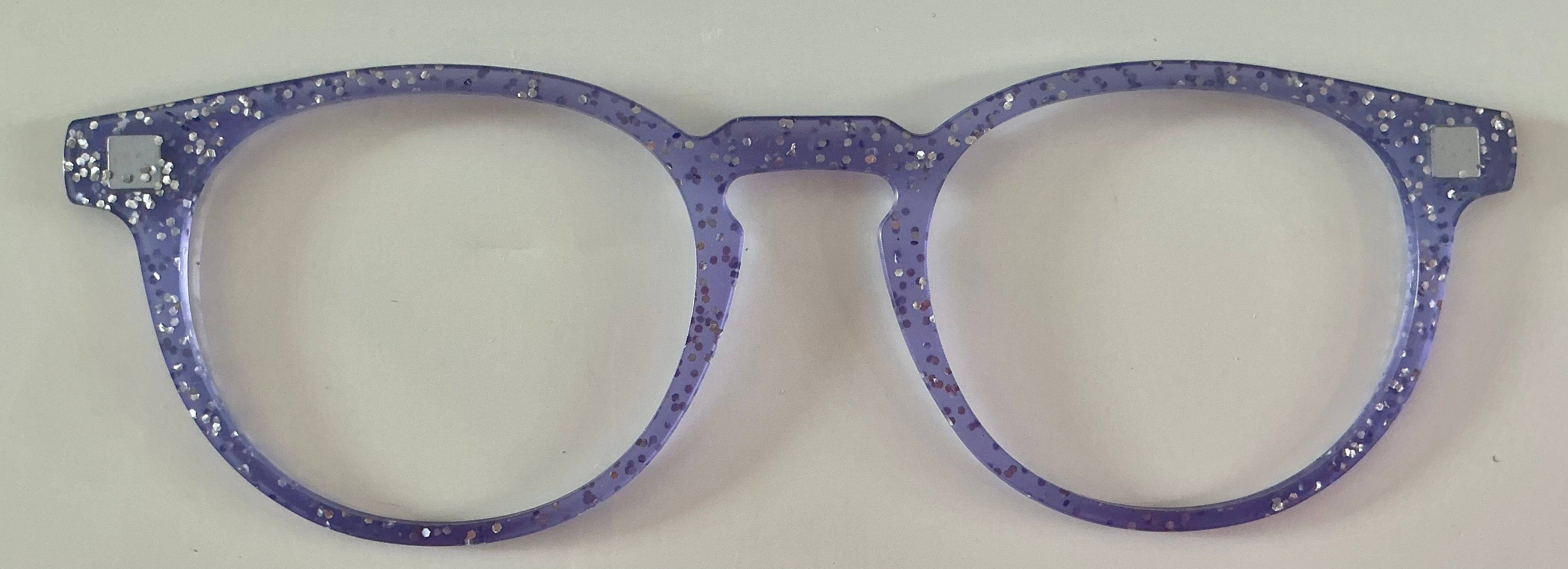 PAIR Soto Topper; purple glitter
