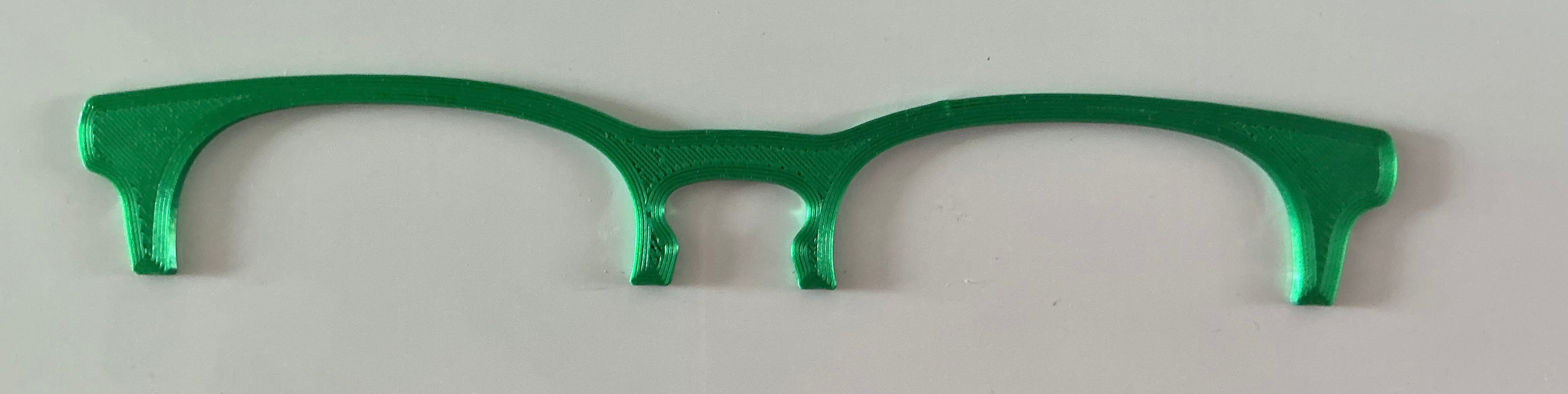 Twain Brow Topper; green