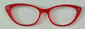PAIR Ella Topper; red glitter