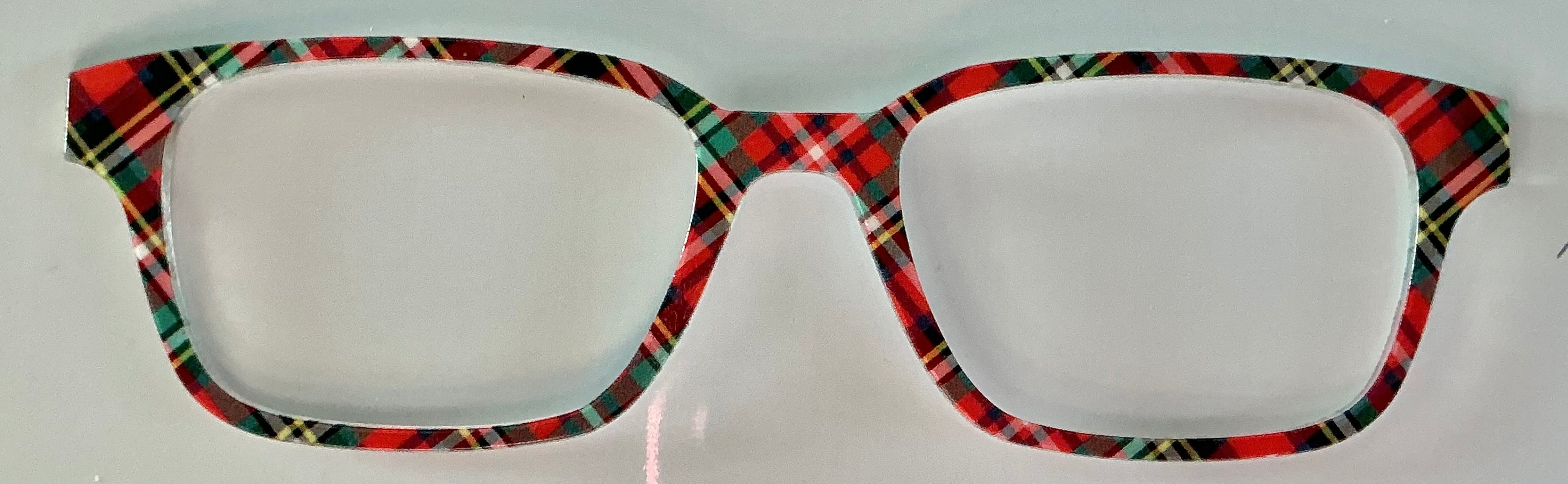 PAIR Finley Topper; Christmas Plaid