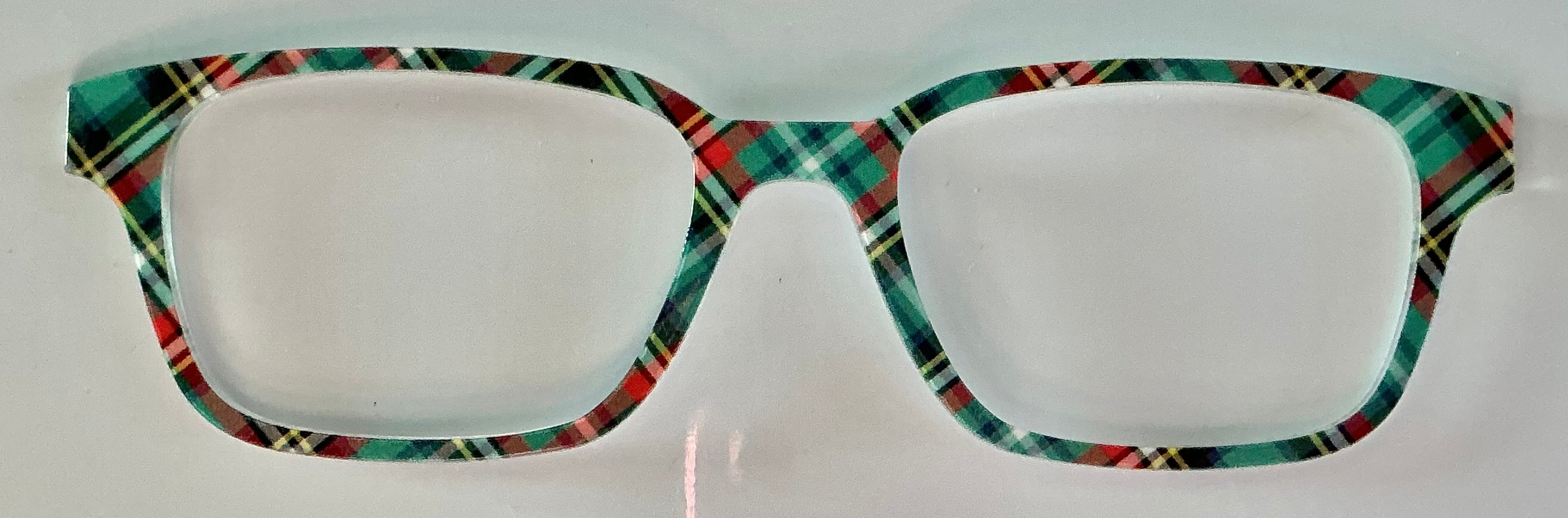 PAIR Finley Topper; Christmas Plaid 2